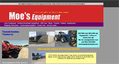 Desktop Screenshot of moesequip.com